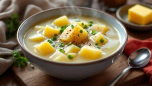 Kartoffelsuppe wie bei Oma: Mit nur 5 Zutaten und fertig in 25 Minuten