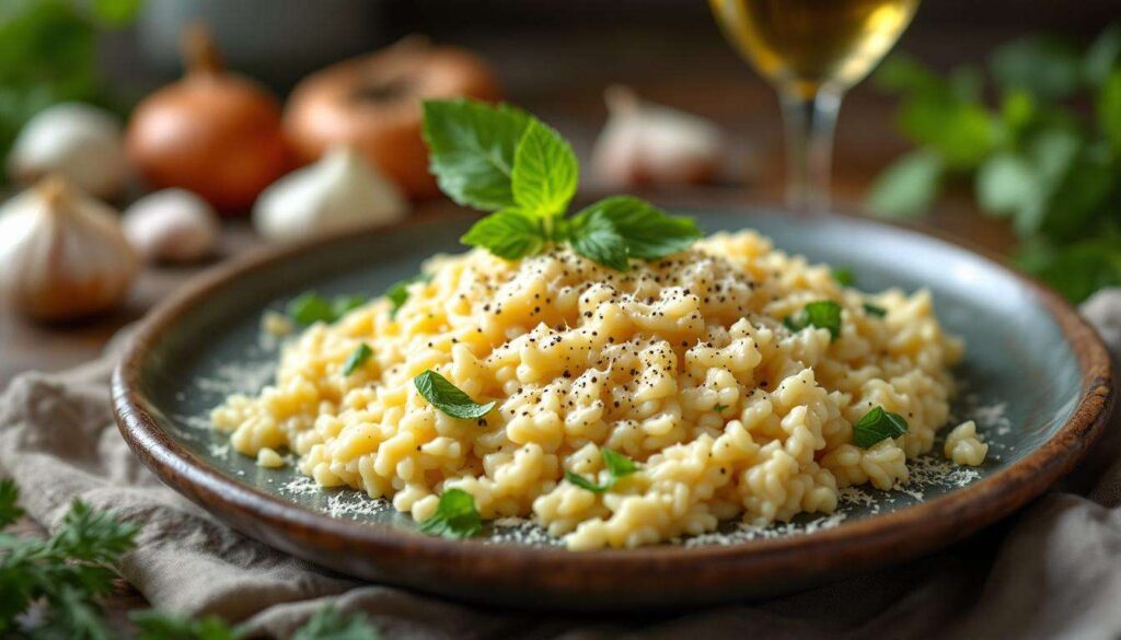 Einfaches Bärlauch-Risotto: Cremig, aromatisch und in 25 Minuten auf dem Tisch