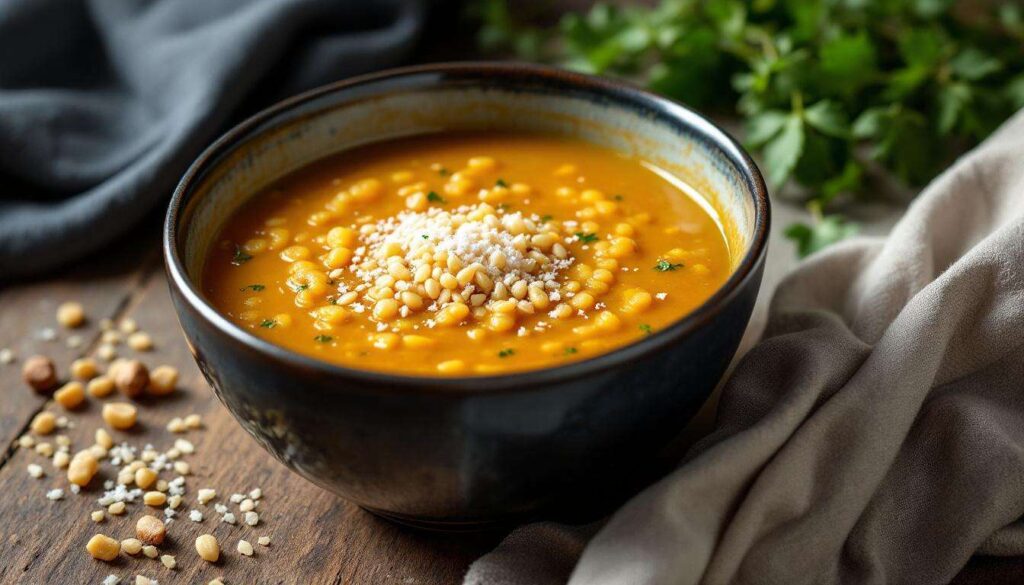 Klassische Grießsuppe wie bei Oma: Nur 3 Zutaten und fertig in 15 Minuten
