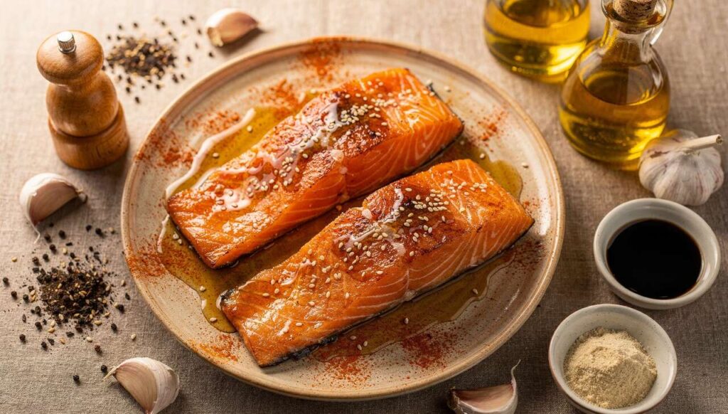 Lachs im Airfryer: Außen karamellisiert, innen butterzart – fertig in 10 Minuten