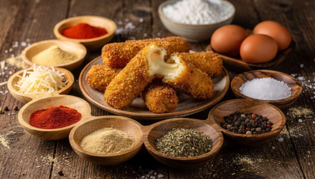 Mozzarella-Sticks aus dem Airfryer: Der Trick mit dem Doppel-Panieren für extra Crunch
