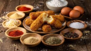 Mozzarella-Sticks aus dem Airfryer: Der Trick mit dem Doppel-Panieren für extra Crunch