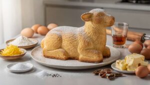 Osterlamm-Kuchen aus dem Airfryer: Das nostalgische Rezept in der modernen Variante
