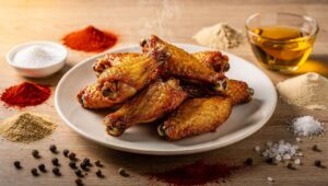 Chicken Wings aus dem Airfryer: Mit diesem Backpulver-Trick wird die Haut extra knusprig