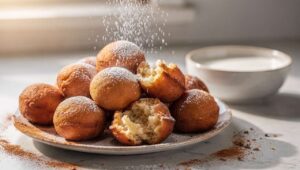 Donut-Löcher aus dem Airfryer: Nur 4 Zutaten und fertig in 5 Minuten