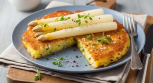 Spargel-Rösti aus dem Airfryer: Das schnelle Frühlingsrezept mit nur 4 Zutaten