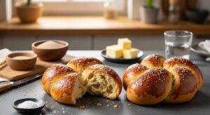 Laugenstangen aus dem Airfryer: Außen goldbraun, innen weich wie frisch vom Bäcker
